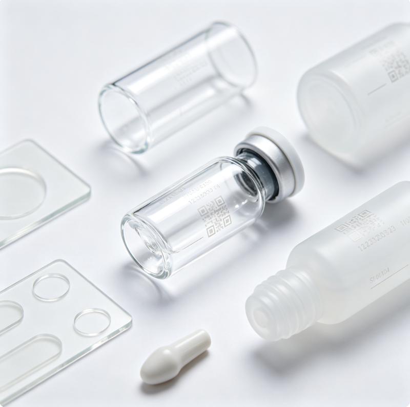 玻璃 / 陶瓷医疗器械部件打标